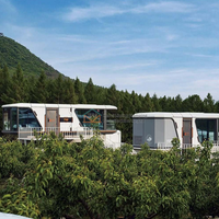 Maison préfabriquée mobile Capsule Hotel Modern Capsule House 3 Bedroom Luxury Smart Mobile Capsule