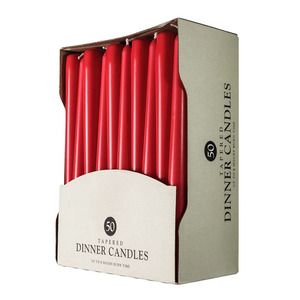 Bougie cône bon marché cire de paraffine domestique bâton blanc bougie de Table bougie de dîner - Product Image 4