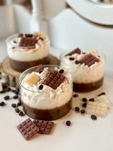 Vela Aromática LANJO Personalizada, de Larga Duración, con Aroma a Postre de Helado, Vela Artística de Cera de Soya - Product Image 3