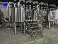 Équipement de brasserie artisanale 500L 5BBL, équipements pour la fabrication de bière, microbrasserie en acier inoxydable