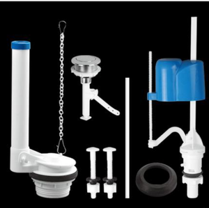 ถังพลาสติก ABS แบบกดชักโครกแบบคู่แรงดันต่ำและวาล์วทางเข้าโรงแรมอุปกรณ์เสริมที่เก็บน้ำ - Product Image 3