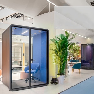 Văn Phòng Pod Nhỏ Nhà Làm Việc Không Gian Giá Rẻ Vỏ Cách Âm Im Lặng Tư Nhân Làm Việc Acoustic Di Động Trong Nhà Điện Thoại Gian Hàng - Product Image 1