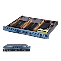 Amplificateur de puissance numérique professionnel 1U de classe D avec équipement audio de scène de connectivité Wi-Fi coque métallique série DP
