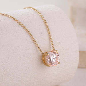 Collier pendentif en diamant de laboratoire de qualité supérieure pour femmes, or rose, or blanc, argent, bijoux fins élégants et luxueux de créateur - Product Image 5