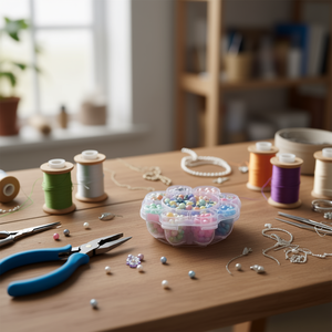 Set di perline ILAN con perle colorate per la creazione di gioielli 30832 - Product Image 2