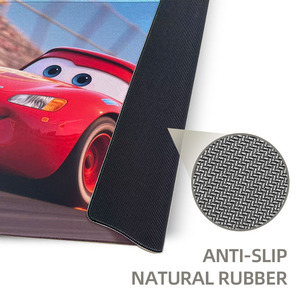 Personnalisé voiture Anime dessin animé caoutchouc souple jeu <span class=keywords><strong>bon</strong></span> bord cousu tapis de <span class=keywords><strong>souris</strong></span> en caoutchouc étanche pour le bureau ou l'utilisation de jeux - Product Image 3