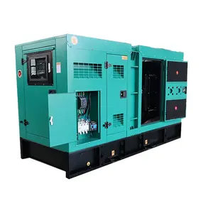 Generator diesel terbuka atau senyap 30kw 20kw 40kw dengan mesin bergulir