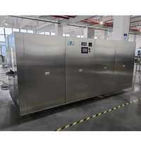 GMH radiasi inframerah jauh tipe GMH Oven terowongan sterilisasi termal panas 220V Oven pengering suhu tinggi untuk pemrosesan makanan PLC