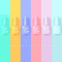 VENALISA 7.5ml Nouvelle Couleur Estivale Vernis Gel UV Sans HEMA Sans Odeur Inoffensif Soak-Off Nail Art
