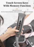 Nouvel appareil de compression d'air pour les jambes, bottes séquentielles pour les mollets et les cuisses, appareil de massage pour la circulation et la relaxation