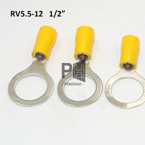 Connecteur <span class=keywords><strong>de</strong></span> <span class=keywords><strong>fil</strong></span> <span class=keywords><strong>de</strong></span> câble électrique isolé par borne à sertir à anneau rouge M3-M8 professionnel pour OEM d'applications robustes 22-16AWG - Product Image 3