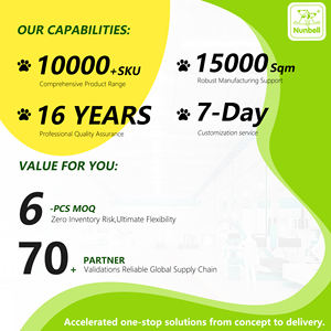 Nunbell OEM özel hizmet h-şekilli hafif 100% naylon dayanıklı no-çekme ayarlanabilir basit katı toka kapatma köpek koşum - Product Image 4