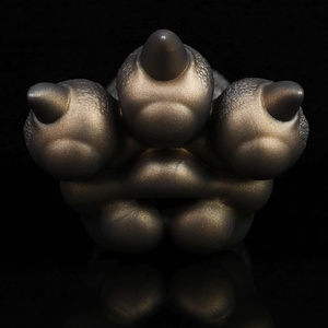 GEEBA Black Gold Color Dragon Claw <b>Masturbator</b> Premium Fantasy Animal Design Silicone Adult Toy <b>Masturbator</b> for Men - Product Image 3