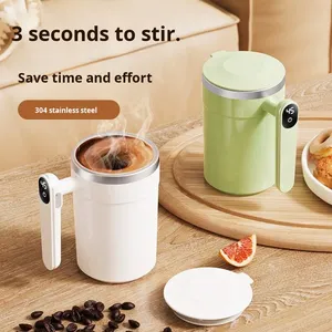 Tazza da Caffè Elettrica Automatica 2026 con Funzione di Mescolamento, Tazza Portatile con Pulsante a Singolo Tocco per Casa <span class=keywords><strong>e</strong></span> Ufficio, per <span class=keywords><strong>Latte</strong></span> <span class=keywords><strong>e</strong></span> Caffè - Product Image 2