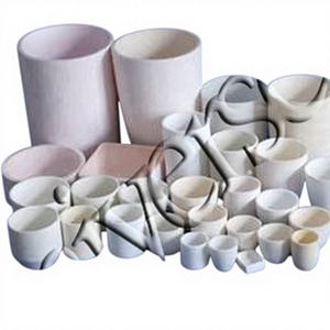 Tasse chinoise en aluminium corindon, équipement de laboratoire avec moulage par glissement haute densité - Product Image 3