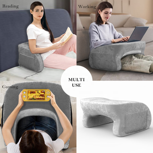 Mới Mềm Lap Bàn Gối Cho Giường Cánh Tay Còn lại Gối Với Pocket Đọc Gối Cho Lap - Product Image 5