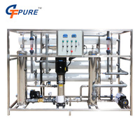 Modules EDI de machines de traitement de l'eau ultra-pure RP pour la purification par électrodéionisation Machine à eau ultra-pure certifiée UL