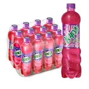 600ml Mirinda exótico melocotón uva agua con gas afrutado Soda bebidas carbonatadas