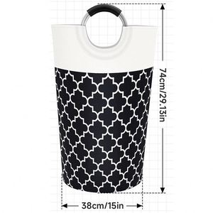 Fast Dispatch 82L Custom <b>Collapsible</b> Laundry Hamper Large Capacity Foldable Laundry Basket Washing Bag with Handles - Product Image 2