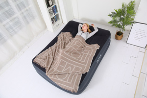 INTEX 64124, almohada inflable cómoda tamaño King, camas de Camping, cama de aire plegable, colchón de aire con descanso <span class=keywords><strong>BIP</strong></span>, pelusa para interiores y exteriores - Product Image 4