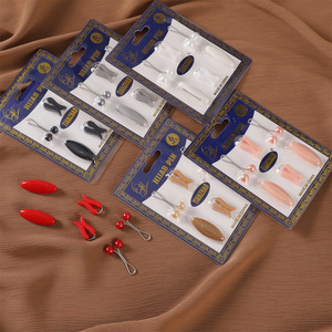 Épingles à <span class=keywords><strong>Hijab</strong></span> en Plastique « Vente Flash » pour Foulard Musulman Femme, Lot de 6 Pièces/Boîte, Broches Accessoires et Attaches de Foulard - Product Image 2