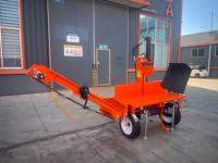 Fendeuse de bûches portable à essence de 20 tonnes avec châssis à roues
