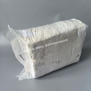 Chiffons en polaire pour usage industriel, morceaux de polaire coupés, 100% coton, chiffons en coton blanc pur pour le nettoyage - Product Image 1