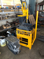 Machine à fabriquer des blocs creux manuelle à prix avantageux, 8 pièces par fois, machine à briques