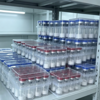 Liste de prix des peptides d'usine : Poudre de GHK-CU haute pureté 99 %, poudre de peptide de cuivre GHK-Cu, matière première cosmétique, livraison rapide
