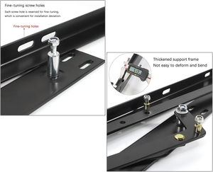 Set <span class=keywords><strong>di</strong></span> Cerniere per Letto con Contenitore, 1 Paio <span class=keywords><strong>di</strong></span> Meccanismi <span class=keywords><strong>di</strong></span> Sollevamento per Letto Resistente, Molla a Gas Pneumatica per Letto Pieghevole - Product Image 4