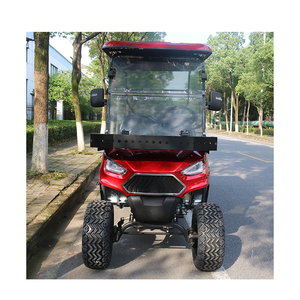 Mini chariot de golf de cargaison électrique de 4x4 UTV 5KW 45 km/h gamme de 80-90km nouveau chariot de buggy soulevé par conception - Product Image 4