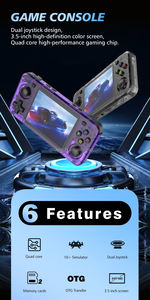 HiCyber R36H <b>Handheld</b> <b>Game</b> Console 3.5 Inch IPS Screen Retro <b>Game</b> Console Linux System Screen Portable Pocket Video <b>Player</b> - Product Image 2