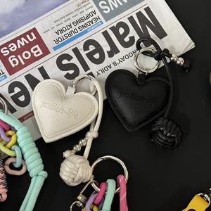 Venta al por mayor, colgante de bolso para niñas, colgante de bolso de cuerda trenzada colorida, llavero de coche creativo, <span class=keywords><strong>todo</strong></span> - Product Image 2