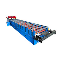 Machine de formage à froid pour tôles de toiture en aluminium et tuiles en acier coloré