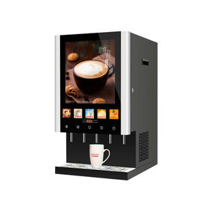 Máquina de café instantáneo para bebidas frías y calientes de 6 sabores, máquina de café comercial para oficina, nuevo estilo, se puede personalizar con caja de luz - Product Image 3