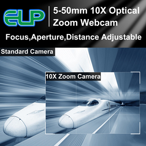 ELP2MP Caméra de sécurité USB Full HD 30fps <span class=keywords><strong>60fps</strong></span> 120fps 1080P <span class=keywords><strong>Webcam</strong></span> haute vitesse avec zoom manuel Objectif varifocal 5-50mm - Product Image 3