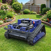 Tondeuses à gazon robotisées télécommandées pour usage industriel et bricolage, avec moteur sans balais, largeur de coupe de 550 mm et capacité de montée à 45 degrés, vente en gros usine