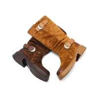 Bottes en cuir véritable à lacets pour femmes, confortables et douces, au-dessus du genou