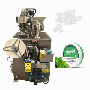 Machine à emballer automatique de poudre de Snus Fournisseurs automatiques de machine à emballer de poche pour les petites entreprises - Product Image 1