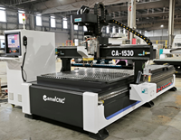 Nouvelle machine de gravure sur bois en Chine pour l'usine d'aluminium, sur mesure CA-1530, routeur CNC