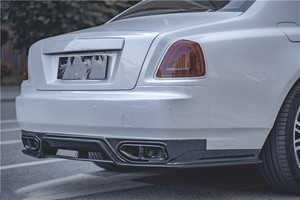 FORRolls Royce Ghost Body <b>Kit</b> Ghost Upgraded CMST Style Carbon Fiber Front Bumper Front Lip Diffuser Side Skirt - Product Image 5