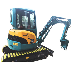 รถขุดขนาดเล็ก Kubota U25 มือสอง 2 ตัน ได้รับการรับรองมาตรฐาน CE จากเยอรมนี พร้อมบุ้งกี๋ รถขุดตีนตะขาบ เครื่องยนต์ ปั๊มหลัก ผลิตในญี่ปุ่น - Product Image 3
