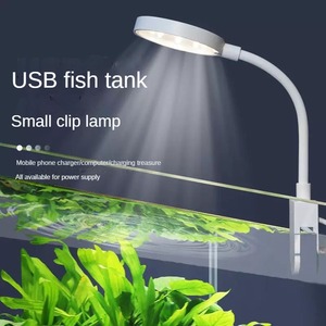 Aquarium de vente directe d'usine aquarium spécial petit bouton pince ventilateurs de couleur haute vous arroser l'herbe ronde - Product Image 1