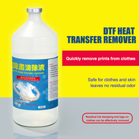 Solution de nettoyage DTF 1000 ml pour impression DTF, motifs de logo DIY, liquide de nettoyage DTF, nettoyant pour motifs, racloir