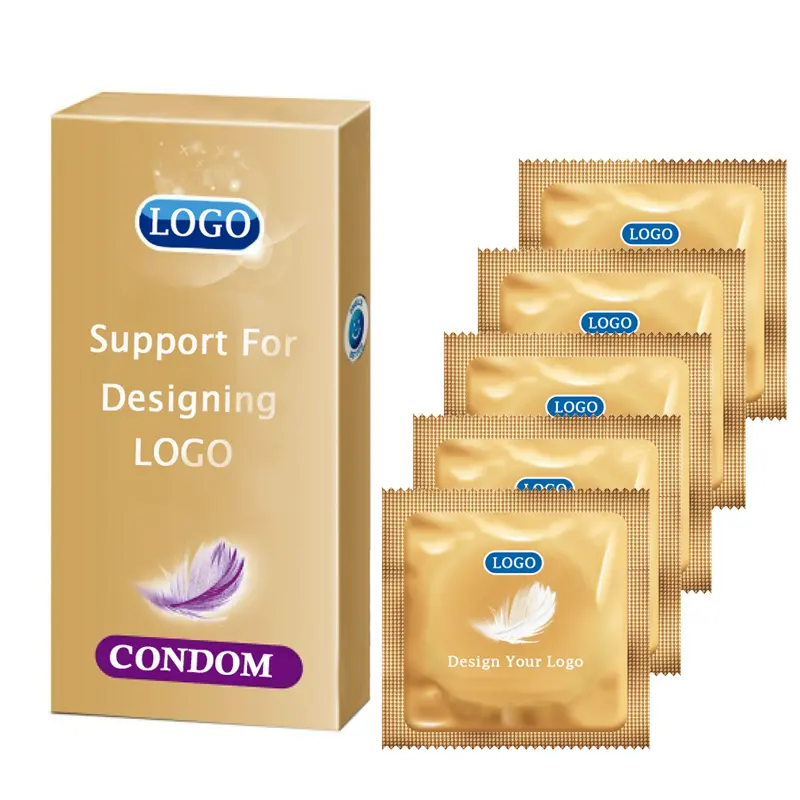 Hot Selling Condom For Men Custom Logo Kondom in condoms