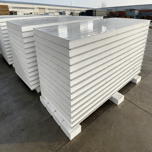 Panel Sándwich <span class=keywords><strong>EPS</strong></span> de Bajo Costo y <span class=keywords><strong>Alta</strong></span> <span class=keywords><strong>Densidad</strong></span> con Espesor de 50-150 mm y Larga Vida Útil para Casas Prefabricadas - Product Image 3