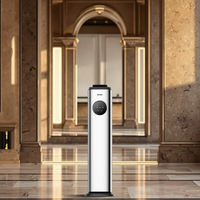 Diffuseur d'arômes commercial en aluminium de grande taille 1000 ml, contrôle par application WiFi, bouton tactile, alimentation électrique, diffusion de parfum