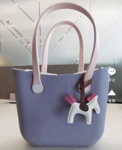 Gran oferta 2025, bolsos de mano a la moda Eva, bolso de silicona con agujeros para la playa, bolso de playa de plástico, bolso de mano Eva personalizado portátil - Product Image 4