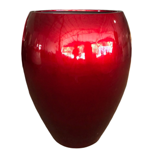 Maceta de fibra de vidrio con forma personalizada de lujo de fábrica vietnamita, juego de macetas de jardín, gran espacio verde para exteriores, 3-4 Uds. Para uso doméstico - Product Image 1