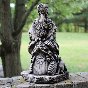 Statue <span class=keywords><strong>de</strong></span> déesse viking Freya en résine réaliste WeiVista, thème <span class=keywords><strong>de</strong></span> l'amour, finition pierre, mythologie nordique, décoration intérieure - Product Image 4